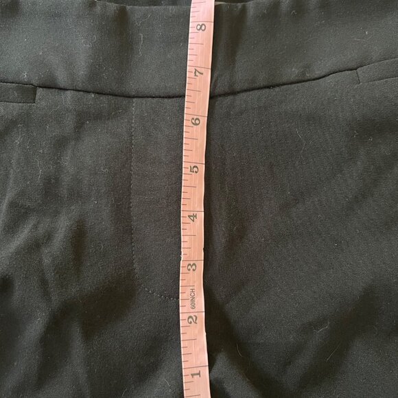 The Limited Black Flat Front Skinny Career Wear Women's Pants Straight Leg 2 NEW - Picture 9 of 10